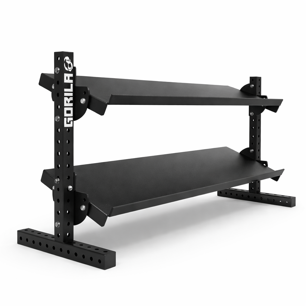 Serpent Storage | 2-Tier & 3-Tier Dumbbell Storage – Gorila Fitness
