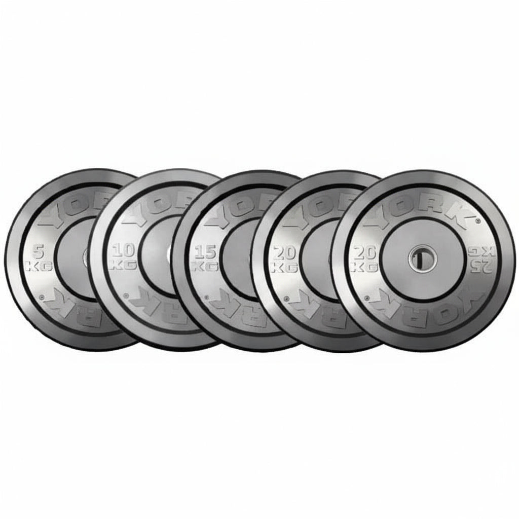 Best York Bumper Plates - Kg - Gorila Fitness 