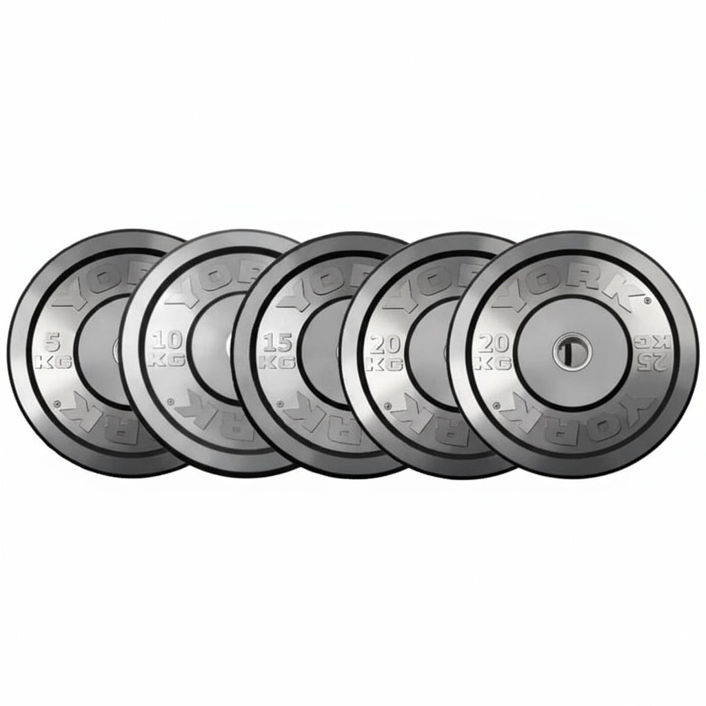 Best York Bumper Plates - Lb - Gorila Fitness 