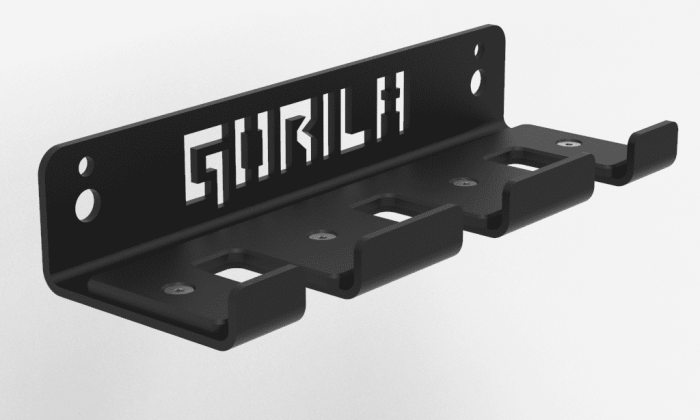 Best Gorila Vertical 3 Bar Hanger - Gorila Fitness 