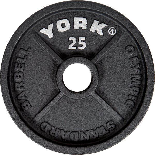 York Olympic Standard Plates - Lb - Gorila Fitness 