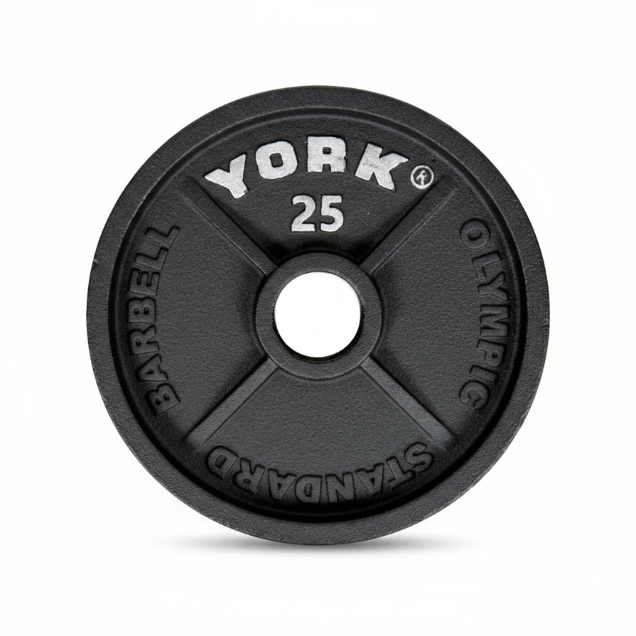 Best York Olympic Standard Plates - Lb - Gorila Fitness 