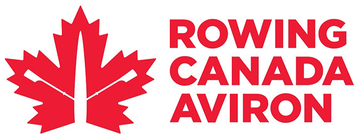 Rowing Canada Aviron logo, highlighting our support for Canadian rowing athletes with precision-crafted fitness equipment for peak performance.