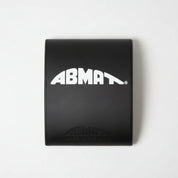Black Abmat with white logo on a white background