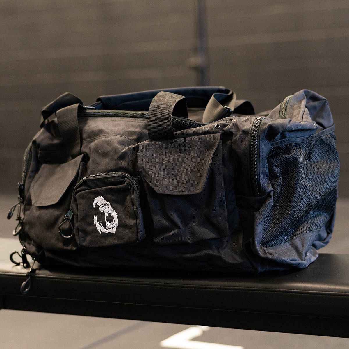 Basic Gym Bag Polyester Printed Salute Basic Gym Bag, Closure Type