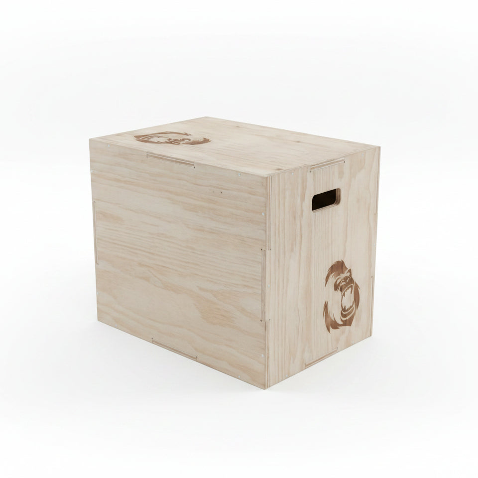 Gorila Plyo Box 2.0 - Flat Pack by Gorila Fitness, plyo box for home and commercial gym setups