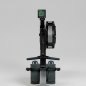 Concept2 RowErg folded into two segments for easy transport and storage