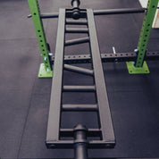 Close-up of Gorila Alligator Football Bar handles – 3 sets of 1.25-inch neutral grips with sandblasted texture and matte black finish for optimal control and comfort