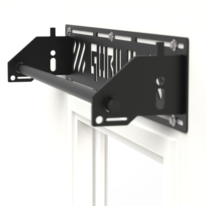 Close-up of Gorila Ape Bar welded steel construction and powder coat finish