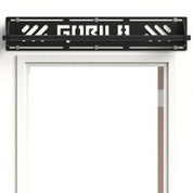 Close-up of Gorila Ape Bar welded steel construction and powder coat finish