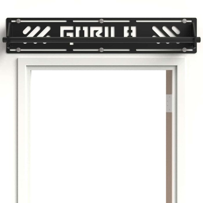 Close-up of Gorila Ape Bar welded steel construction and powder coat finish