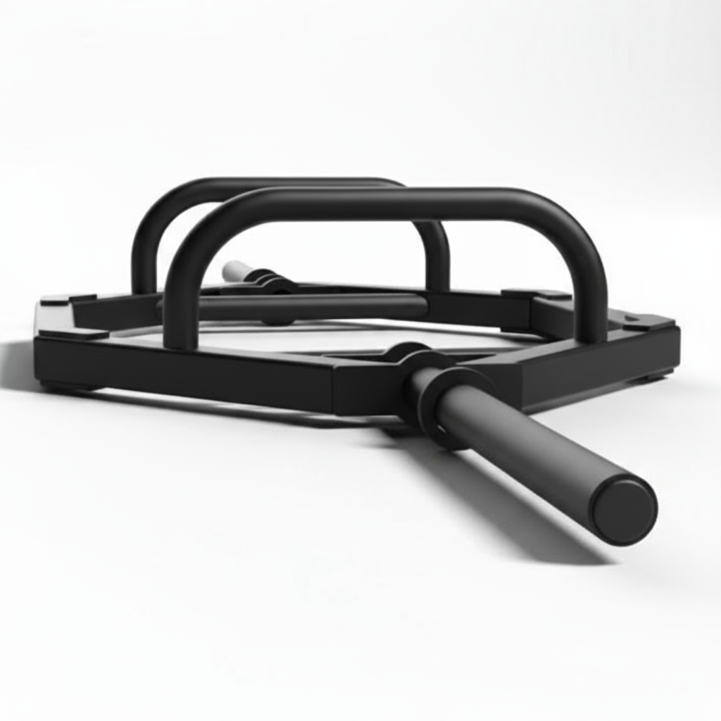 Side view of Gorila Blastoise Trap Bar displaying balanced frame geometry, knurled handle placement, and heavy-duty steel tubing for strength training.