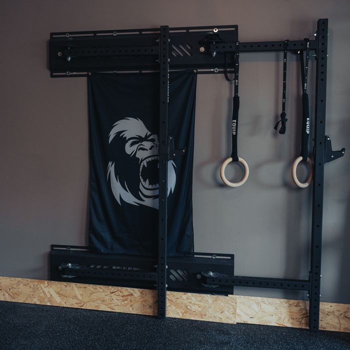 Gorila Camo Rack S35 folded to 4.5 inches side profile