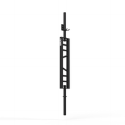 Side profile of Gorila Fat Blackbuck Hook showing the reinforced welded design and compact projection for efficient barbell storage on rack uprights.