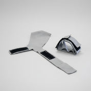 Close-up of Gorila Ghost Grips showing durable Clarino microfiber construction and unique design.