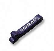 Gorila Fitness purple resistance band – medium-heavy tension loop suited for pull-up progression, barbell assistance, hip hinge resistance and power band training for Canadian gyms.