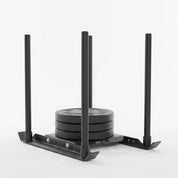 Gorila Gator Sled in 4-handle configuration designed for team training, football drills, and heavy sled pushes.