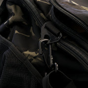 Detail shot of reinforced zipper and stitching on the Gorila Gym Bag