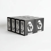 Gorila Gym Chalk case of 8 × 1LB boxes – 64 dense 2oz blocks for gyms and group training.