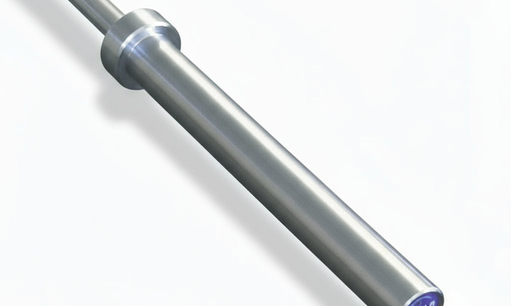 Gorila Men Training Bar 2.0 full view – 20kg Olympic barbell with medium knurling and precision bearings for smooth lifts