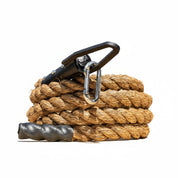 Gorila Manila Climbing Rope, beige natural rope designed for durability, grip, and long-term gym performance.