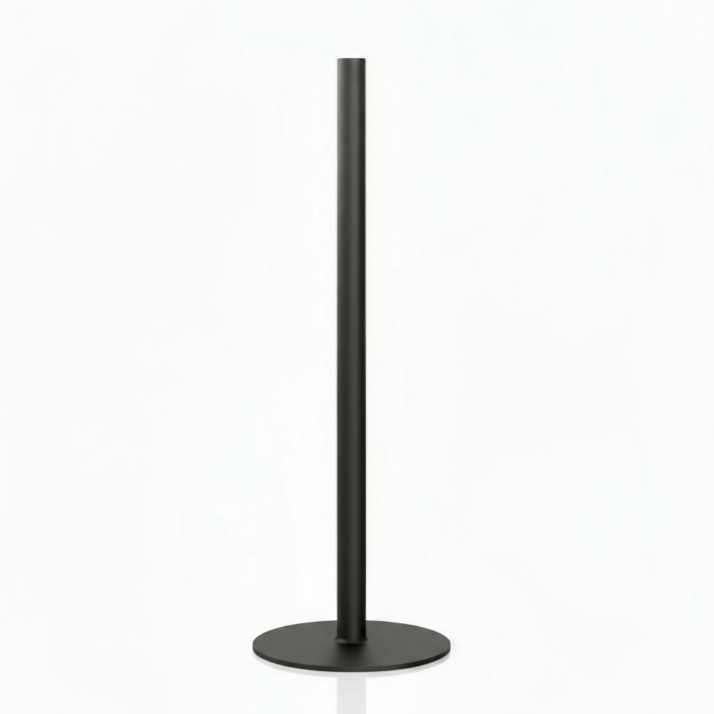 Gorila Bumper Plate Stacker empty on white background, vertical Olympic Bumper plate storage solution.