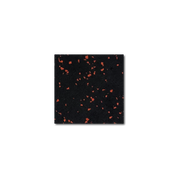 Red-speckled Gorila Rubber Gym Flooring Roll made from recycled rubber, durable non-slip surface for heavy-duty gym and CrossFit use