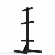 No wheels Gorila Tree Vertical Plate Storage unit photographed on a white background, displaying six loading pegs and flat base for stability.