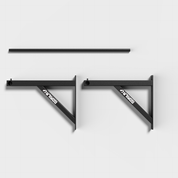 Gorila TRUNK Pull-Up System dual bracket installation with matte black finish, made in Canada