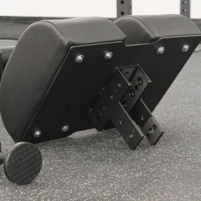 Detailed close-up of Gorila Venom GHD frame and mounting bolts, showing precise laser-cut steel and black powder coat finish