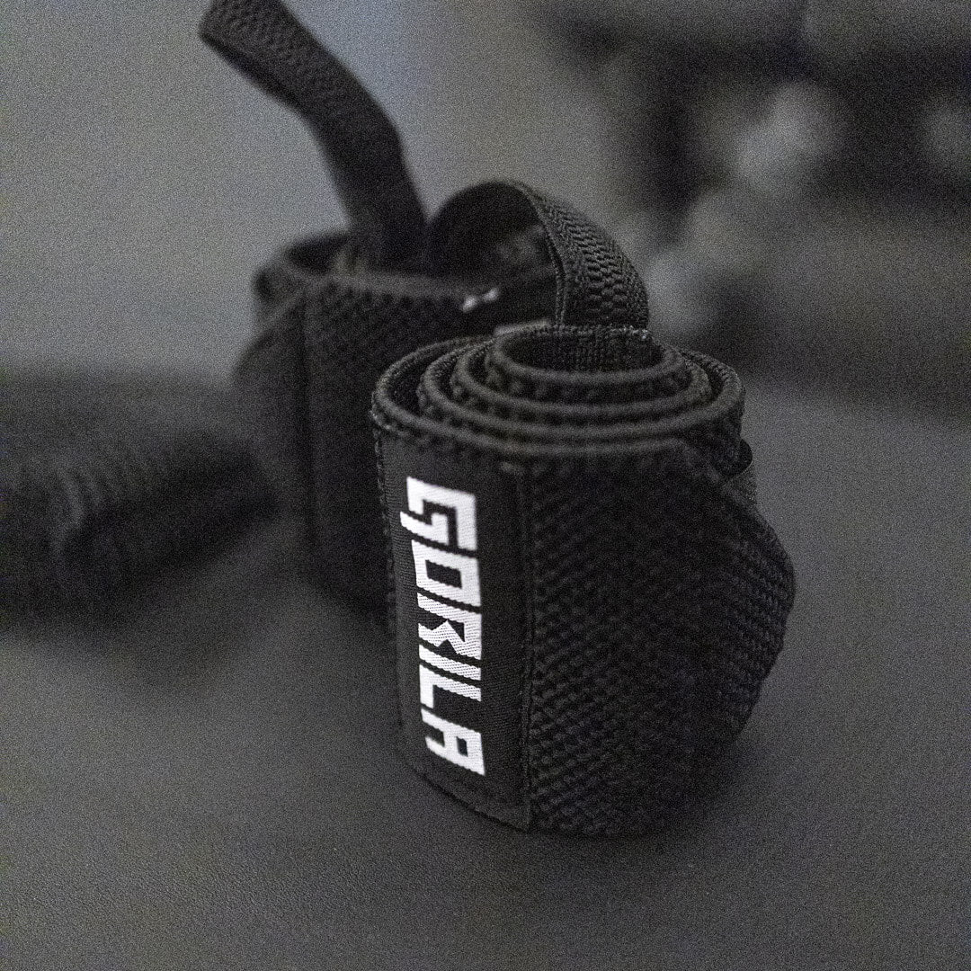 Rolled Gorila Wrist Wraps highlighting compact storage.