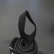 Close up of the thumb loop on Gorila Wrist Wraps to show the quality of the craftsmanship