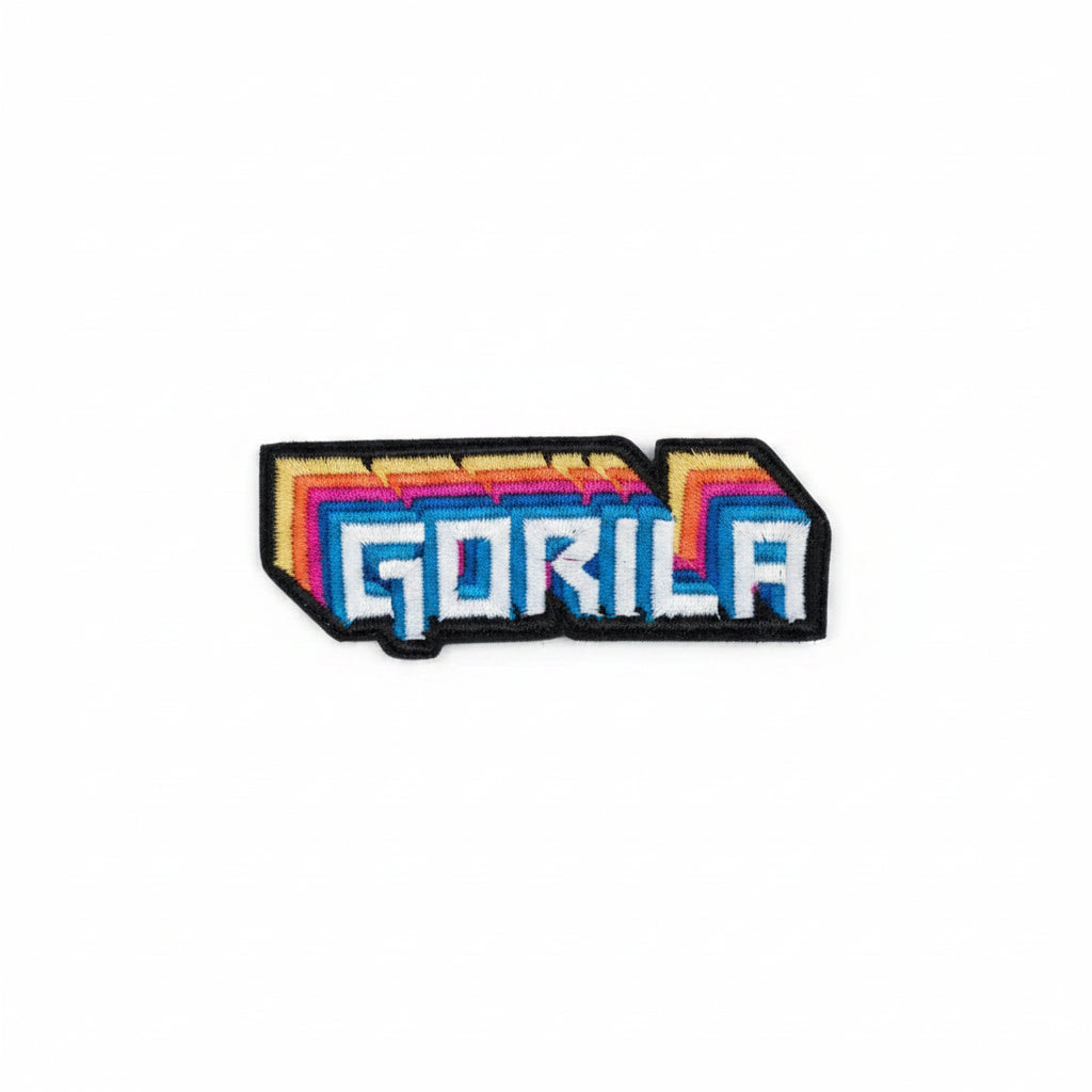 Gorila Velcro® Patches for Phantom plate carrier and Gym Bag - Multicolor GORILA word logo