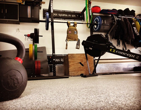 Home gym inspiration photo from a Canadian Gorila Fitness customer