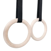 Gorila Gymnastic Wood Rings - Gorila Fitness 