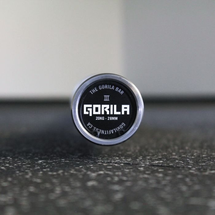 The Gorila Bar - Satin Chrome - Gorila Fitness 