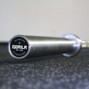 The Gorila Bar - Satin Chrome - Gorila Fitness 