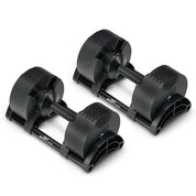 Sleek NÜOBELL 50lb adjustable dumbbell in matte black, ideal for home workouts in Canada with fast shipping available.