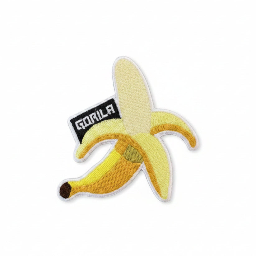 Gorila Peeled Banana Velcro® Patch for Gym Bags and Weighted Vests in Canada - Gorila Fitness