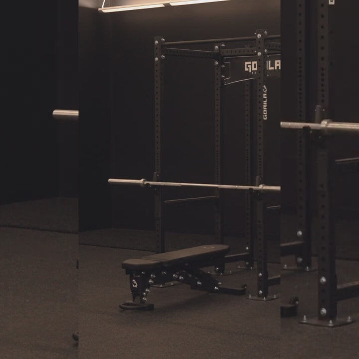 Detailed demo of the Gorila Fitness adjustable incline bench, showing build quality, smooth adjustments, and multiple strength training movements, made in Canada