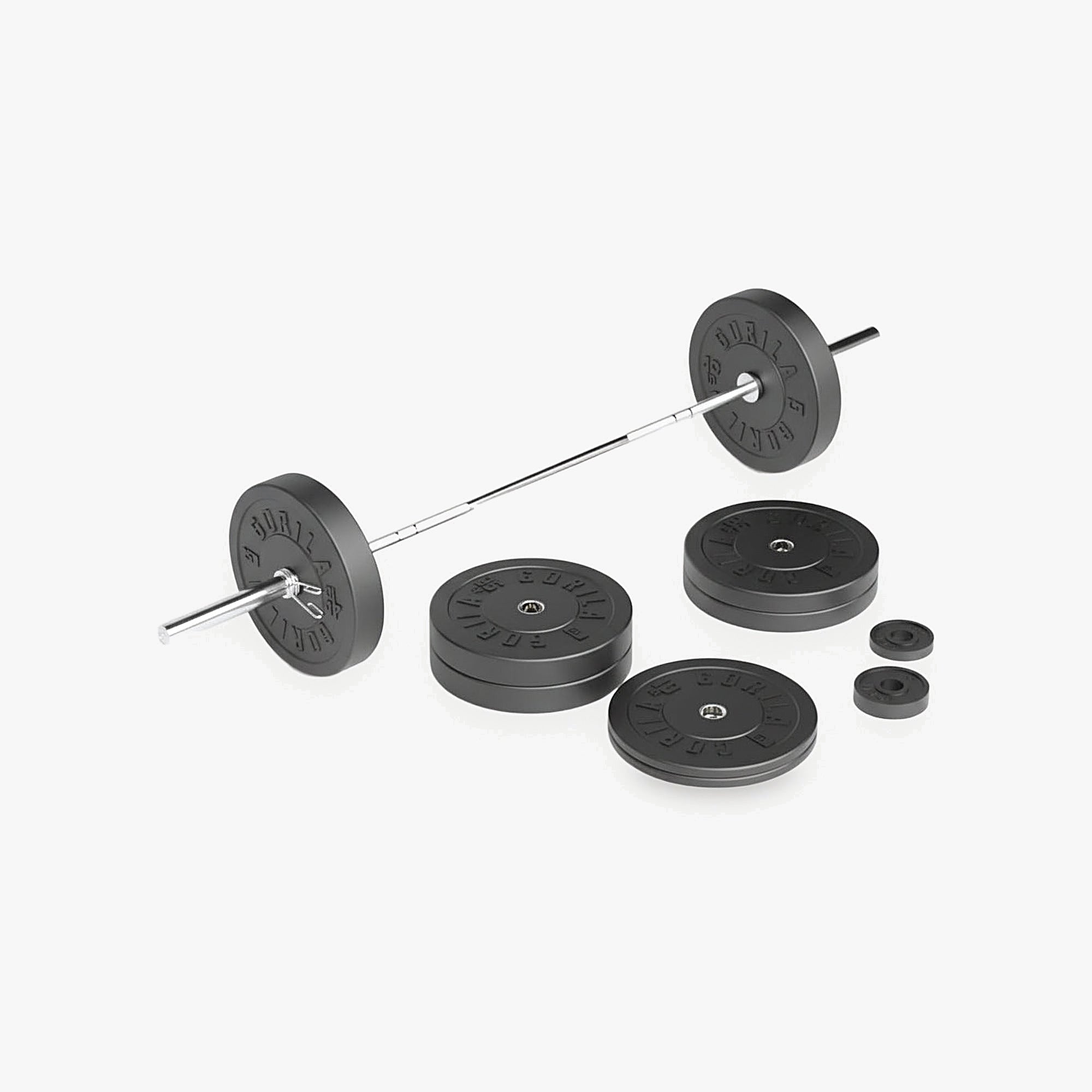 Gorila Rx Bar & Plate Set - 290 lb