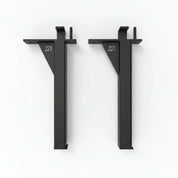 Gorila Rhino 2.5" x 2.5" - 5/8" holes Spotter Arms on white background - Gorila Fitness 