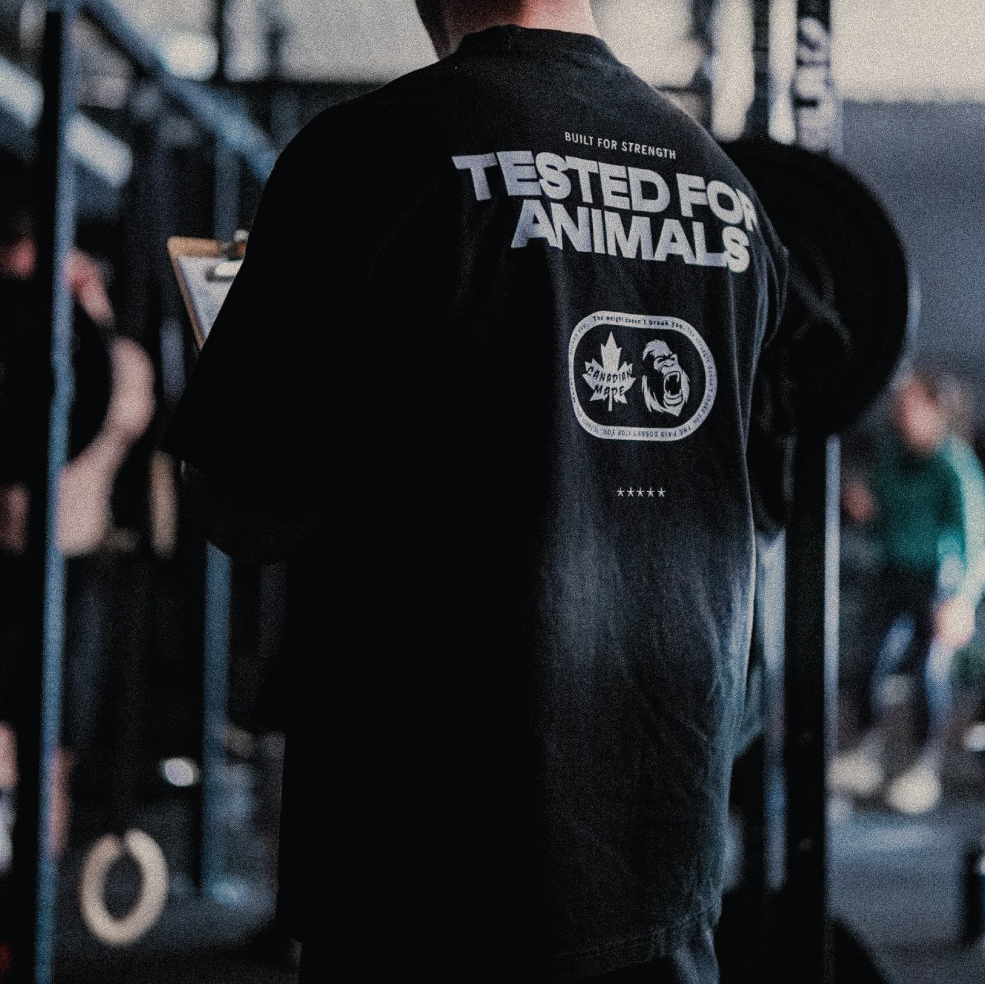Best Tested For Animals - Heavy Tee - Gorila Fitness 