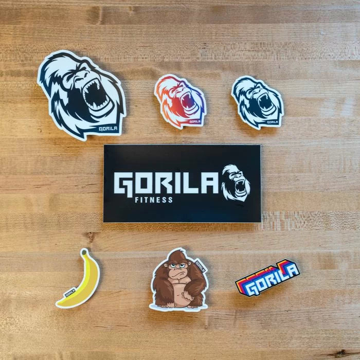 Gorila Stickers - Gorila Fitness 