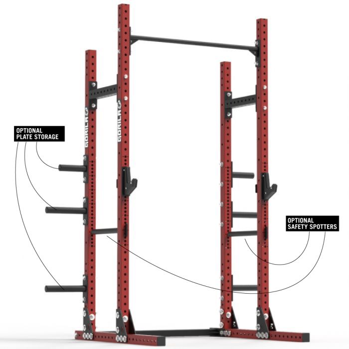 Gorila Hr90 Half Rack - Gorila Fitness 