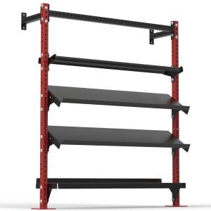 TAG Fitness Exercise Mat Rack w/ Wheels