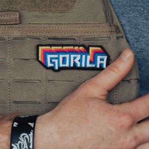 Coloured Gorila Logo Patch