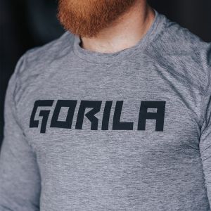 Gorila Men's Longsleeves Sport-tek - Grey Heather